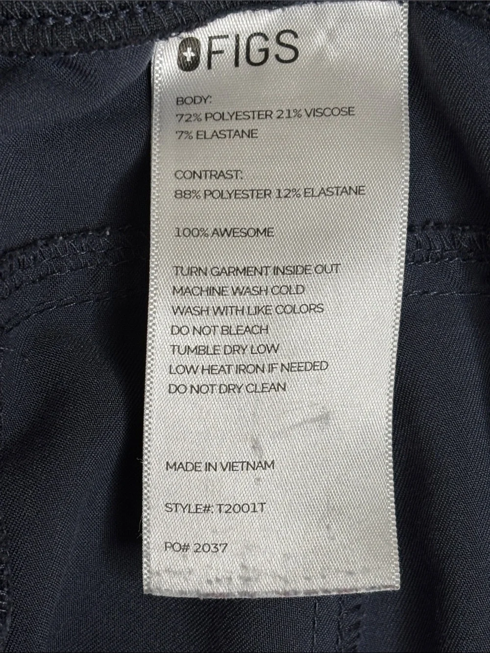 FIGS Men’s Axim Cargo Scrub Pants, XXLT